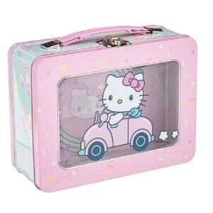 Hello Kitty Women's Metal Lunchbox Pink Size Small